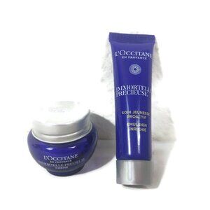 L'Occitane Immortelle precieuse Emulsion Enrichie & Face cream X 2 NEW